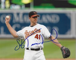 AUTOGRAPHED STEVE TRACHSEL 8x10 Baltimore Orioles Photo