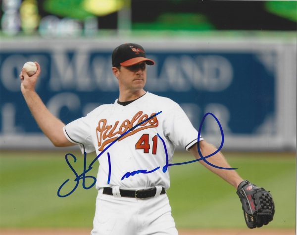 AUTOGRAPHED STEVE TRACHSEL 8x10 Baltimore Orioles Photo