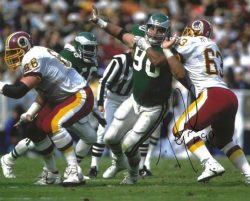 Autographed MIKE GOLIC 8X10 Philadelphia Eagles Photo