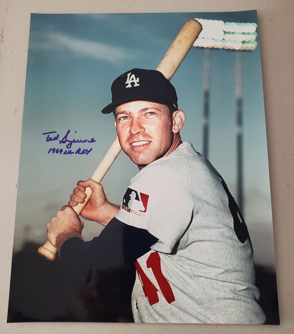 AUTOGRAPHED TED SIZEMORE 11X14 Los Angeles Dodgers photo