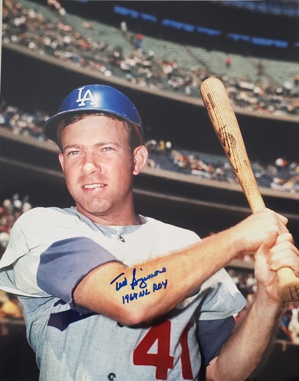 AUTOGRAPHED TED SIZEMORE 11X14 Los Angeles Dodgers photo