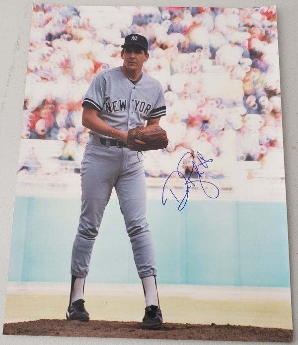 AUTOGRAPHED 11X14 Dave Righetti New York Yankees Photo - COA