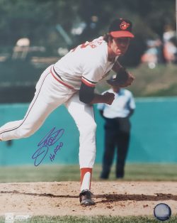 AUTOGRAPHED 11X14 JIM PALMER Baltimore Orioles Photo