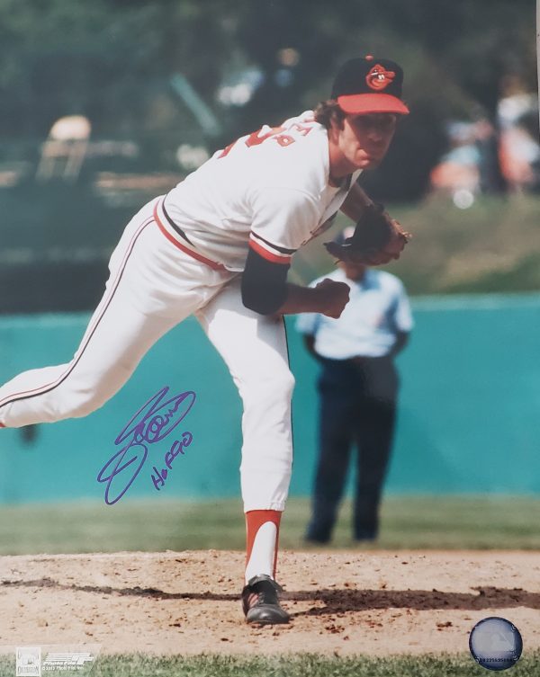 AUTOGRAPHED 11X14 JIM PALMER Baltimore Orioles Photo