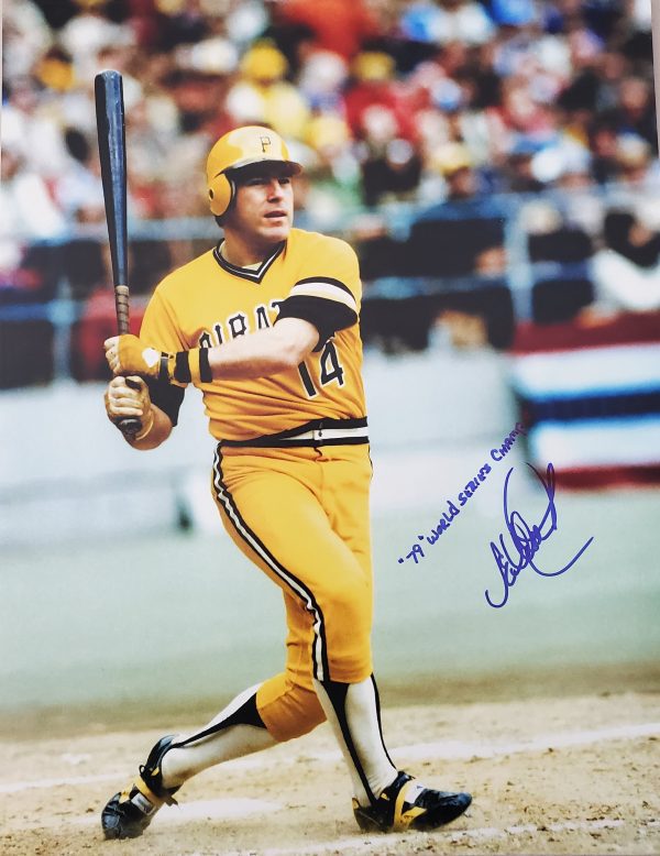 Autographed ED OTT 11x14 Pittsburgh Pirates Photo