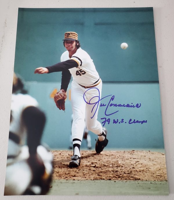 AUTOGRAPHED JOHN CANDELARIA 11X14 PITTSBURGH PIRATES Photo