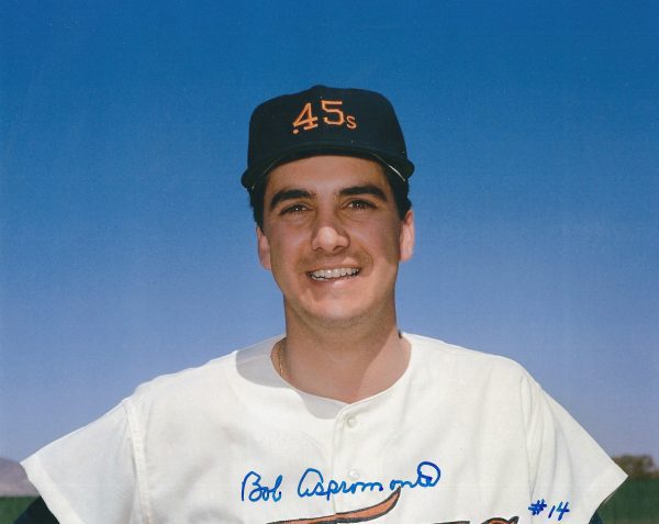 AUTOGRAPHED BOB ASPROMONTE 8x10 Houston Colt 45's Photo