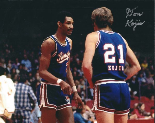 Autographed DON KOJIS 8X10 Kansas City Kings photo