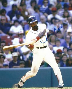 Autographed JIM RICE 8X10 Boston Red Sox Photo