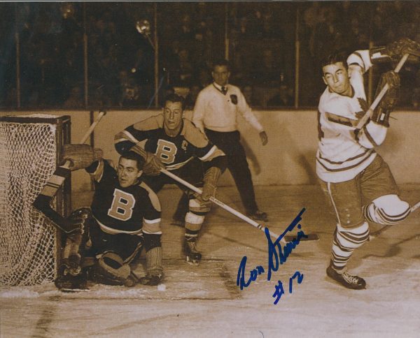 Autographed RON STEWART 8x10 Toronto Maple Leafs photo