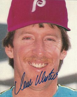 AUTOGRAPHED RENIE MARTIN 8X10 Philadelphia Phillies Photo