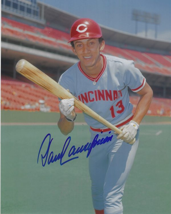 AUTOGRAPHED DAVE CONCEPCION 8x10 Cincinnati Reds Photo
