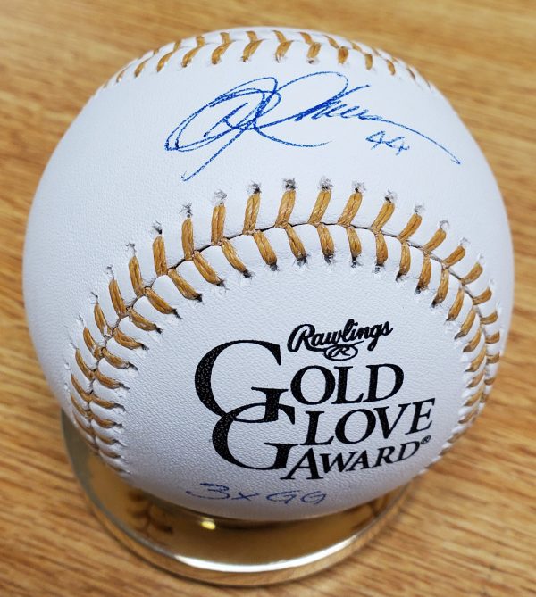 Autographed MIKE CAMERON Official Rawlings Gold Glove Major League Baseball