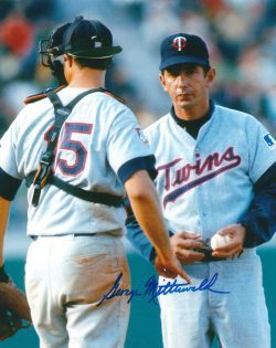 AUTOGRAPHED GEORGE MITTERWALD 8x10 Minnesota Twins Photo