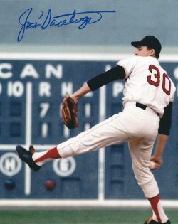 AUTOGRAPHED  JOSE SANTIAGO 8X10 Boston Red Sox photo