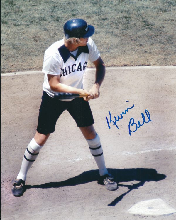 AUTOGRAPHED KEVIN BELL  8X10 Chicago White Sox Photo