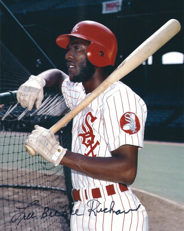 AUTOGRAPHED LEE RICHARD 8X10 Chicago White Sox Photo