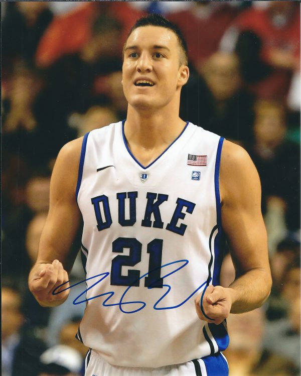 AUTOGRAPHED MILES PLUMLEE 8X10 Duke Blue Devils photo