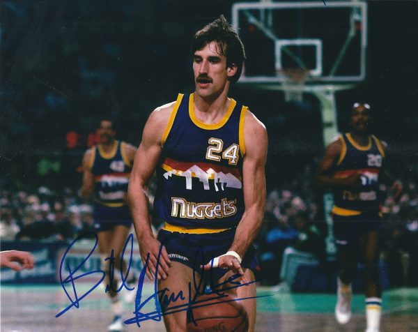 Autographed BILL HANZLIK 8x10 Denver Nuggets photo