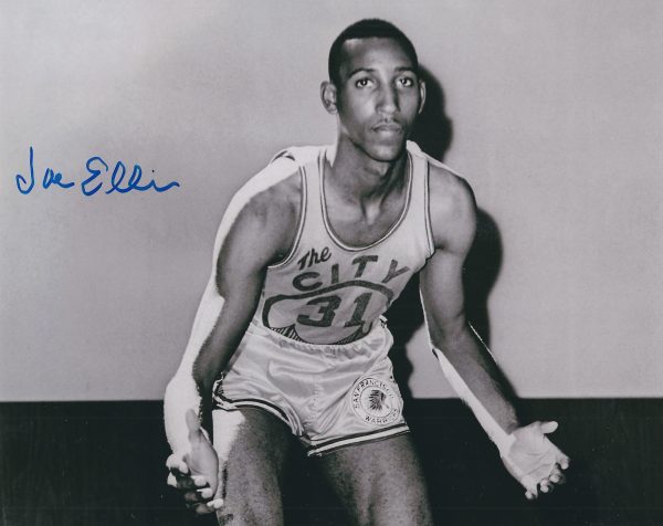 AUTOGRAPHED JOE ELLIS 8X10 San Francisco Warriors photo