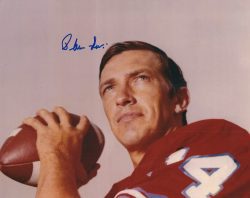 Autographed PETE LISKE 8X10 Denver Broncos Photo