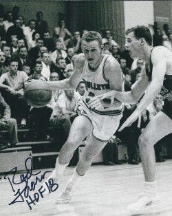 Autographed ROD THORN 8X10 Baltimore Bullets photo
