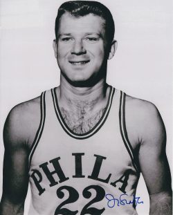 AUTOGRAPHED LEE SHAFFER 8x10 Philadelphia 76ers photo