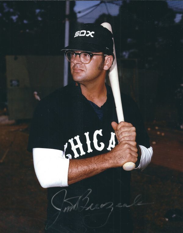 AUTOGRAPHED JIM BREAZEALE 8X10 Chicago White Sox Photo