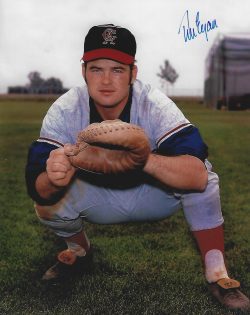 AUTOGRAPHED TOM EGAN 8x10 California Angels Photo