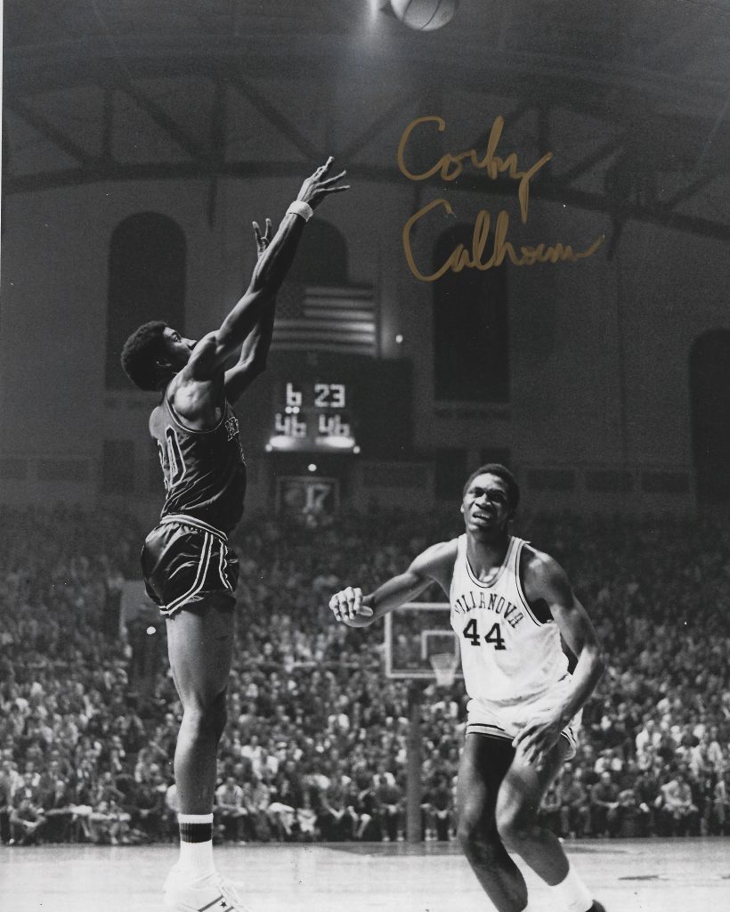 Autographed CORKY CALHOUN 8x10 University of Pennsylvania Photo Main