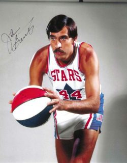 Autographed JOHN BEASLEY 8X10 Utah Stars Photo