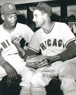 AUTOGRAPHED DAVE HILLMAN 8x10 Chicago Cubs Photo