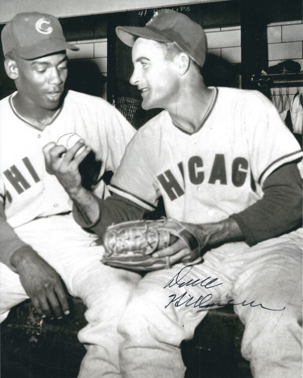 AUTOGRAPHED DAVE HILLMAN 8x10 Chicago Cubs Photo