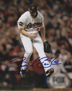 AUTOGRAPHED BRANDON BACKE 8X10 Houston Astros Photo