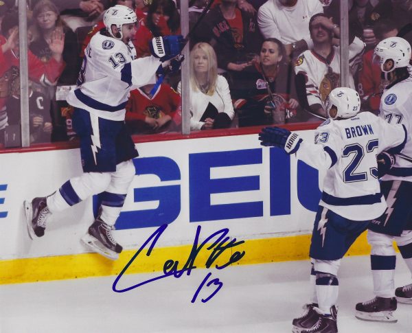 Autographed CEDRIC PAQUETTE 8x10 Tampa Bay Lightning Photo
