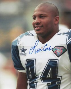 Autographed LINCOLN COLEMAN 8x10 Dallas Cowboys Photo