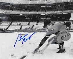 AUTOGRAPHED STEVE BRYE 8x10 Minnesota Twins photo