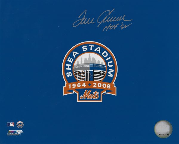 Autographed HOF'R TOM SEAVER 8x10 NEW YORK METS Photo with COA