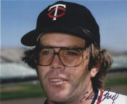 AUTOGRAPHED EDDIE BANE 8x10  Minnesota Twins photo