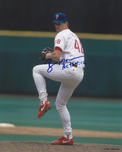 AUTOGRAPHED ROGER MASON 8X10 Philadelphia Phillies Photo