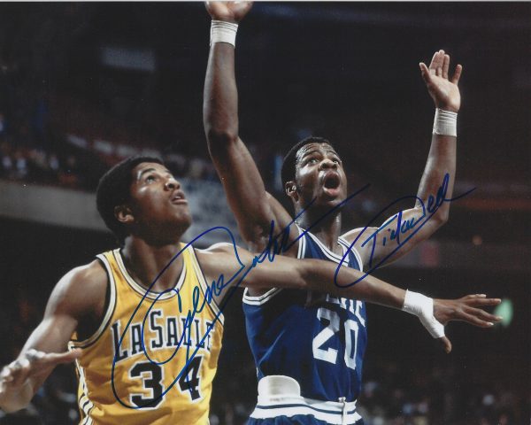 AUTOGRAPHED GENE BANKS 8x10 Duke University Photo