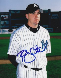 AUTOGRAPHED RANDY CHOATE 8x10 New York Yankees Photo