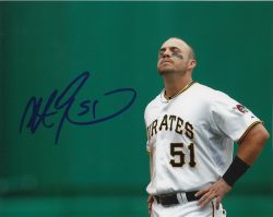 AUTOGRAPHED STEVE PEARCE 8x10 Pittsburgh Pirates Photo