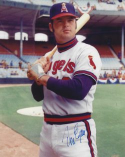 AUTOGRAPHED TOM EGAN 8x10 California Angels Photo
