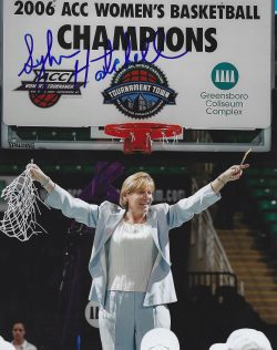 Autographed SYLVIA HATCHELL 8X10 North Carolina Tar Heels photo