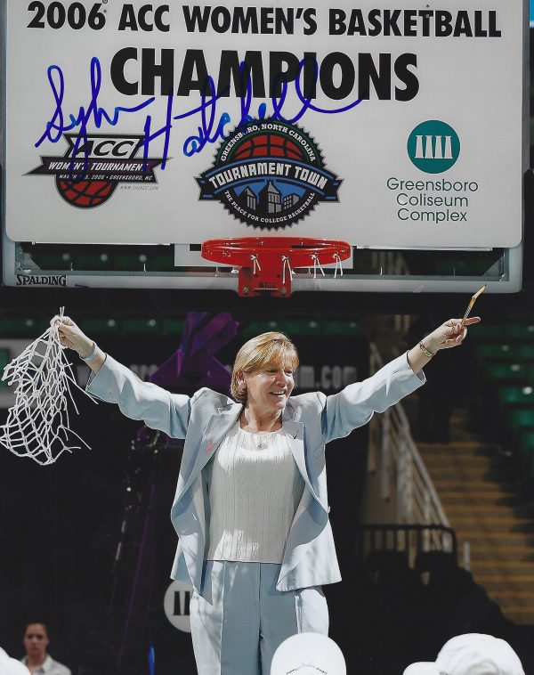 Autographed SYLVIA HATCHELL 8X10 North Carolina Tar Heels photo