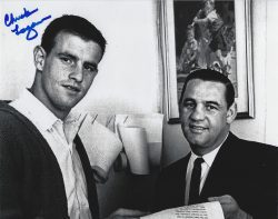 Autographed CHUCK LOGAN 8X10 Pittsburgh Steelers Photo