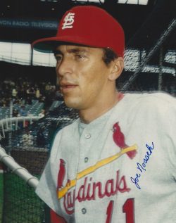 AUTOGRAPHED JOE NOSSEK 8x10 St. Louis Cardinals