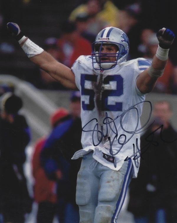 Autographed SCOTT KOWALKOWSKI 8x10 Detroit Lions photo