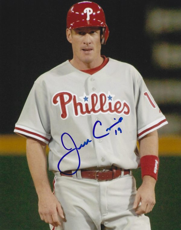 AUTOGRAPHED JEFF CONINE 8X10 Philadelphia Phillies Photo